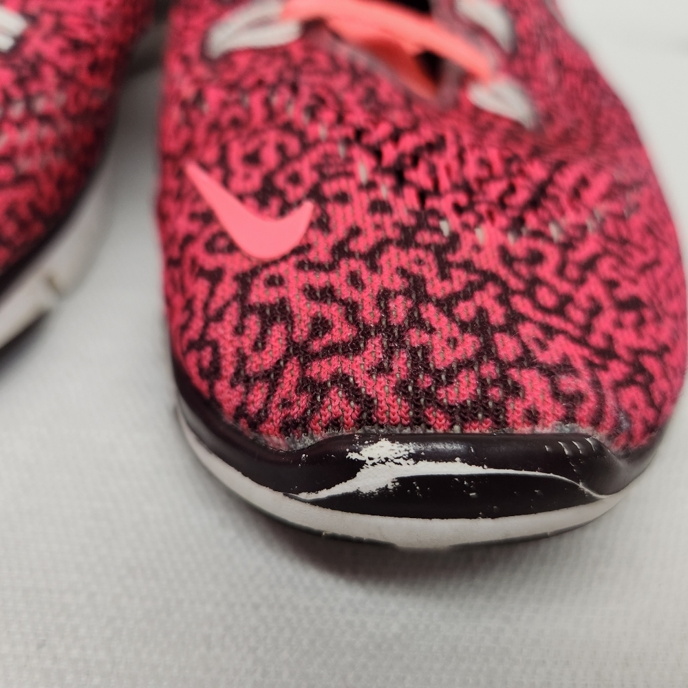 Nike Womens Free TR Fit 4 629832-604 Pink Lace Up Running Sneaker Shoes Size 6.5 - Picture 5 of 8